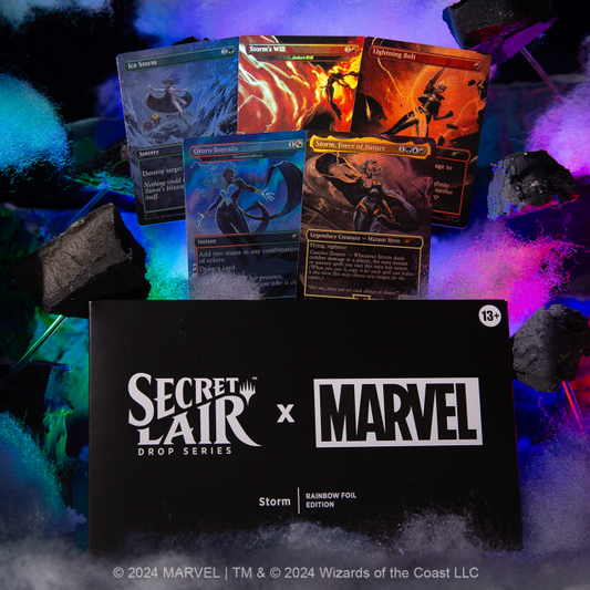 MAGIC THE GATHERING SECRET LAIR MARVEL'S STORM FOIL