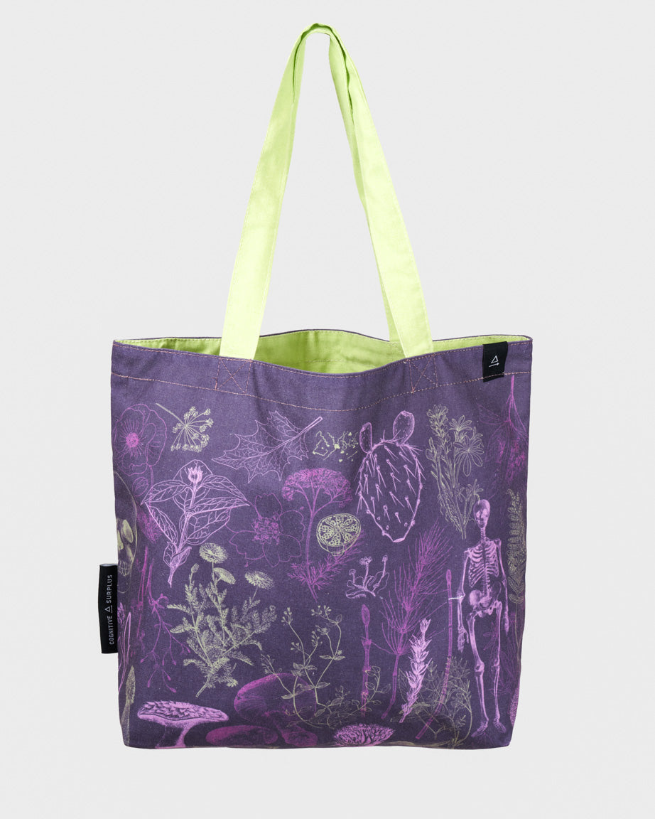 POISONOUS PLANTS CANVAS TOTE BAG