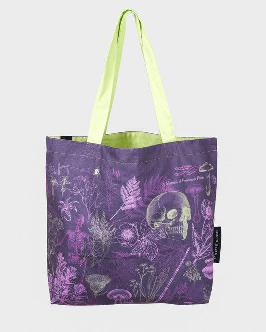 POISONOUS PLANTS CANVAS TOTE BAG