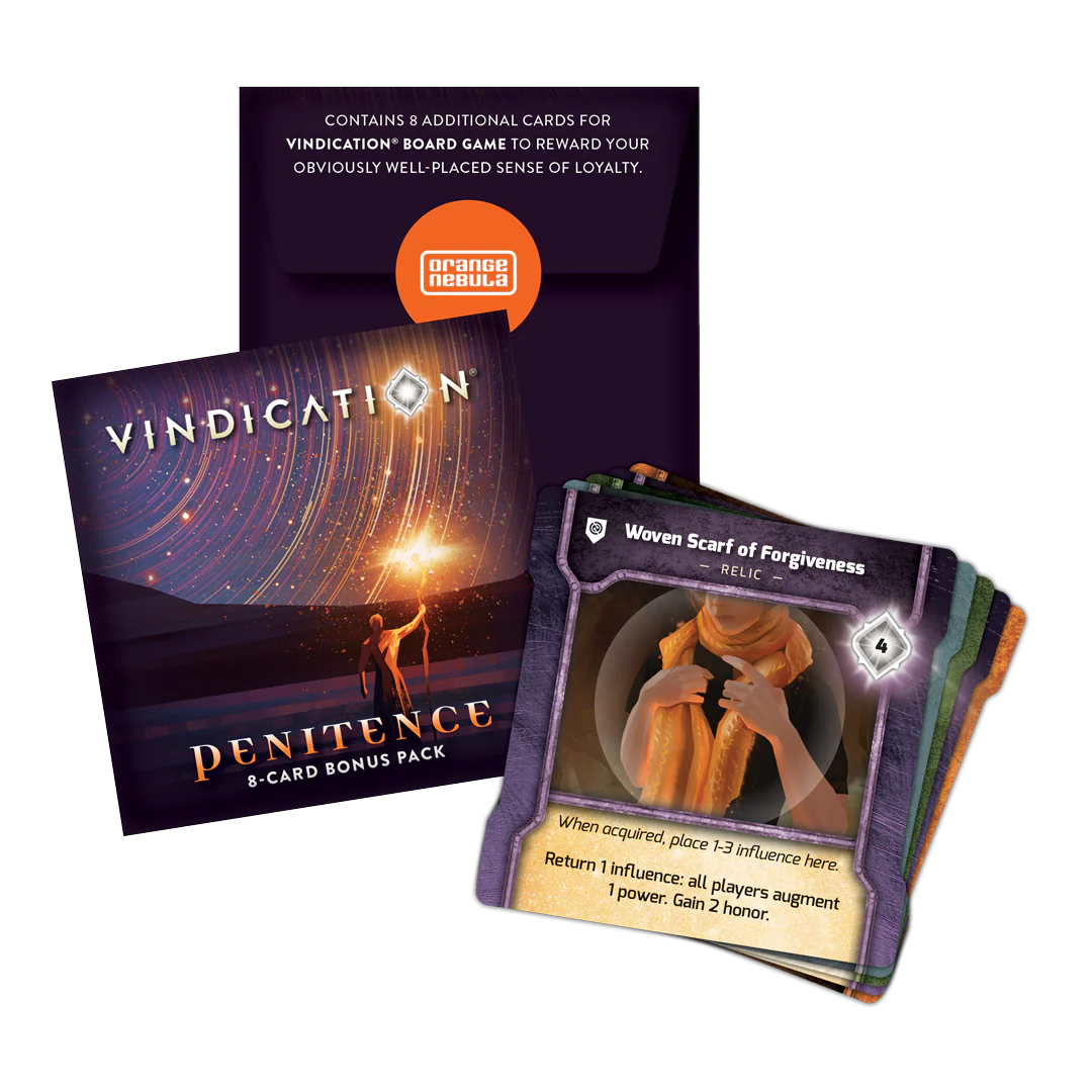 VINDICATION: PENITENCE CARD PACK