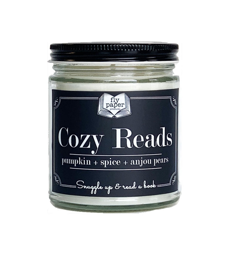 COZY READS JAR CANDLE