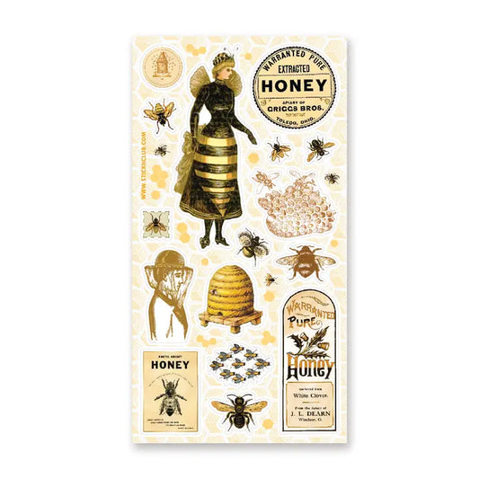 BEE KEEPING STICKER SHEET