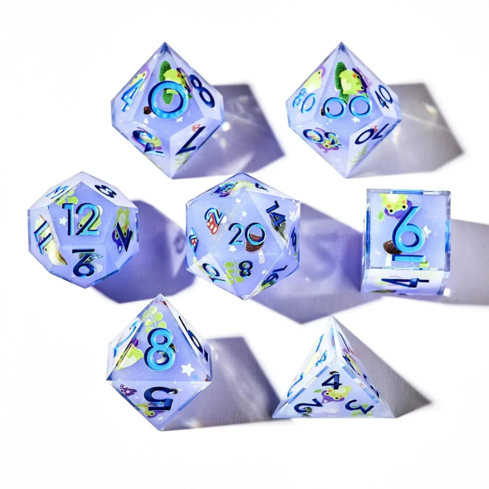 DISPEL ARCANE AMPHIBIA 7PC DICE SET