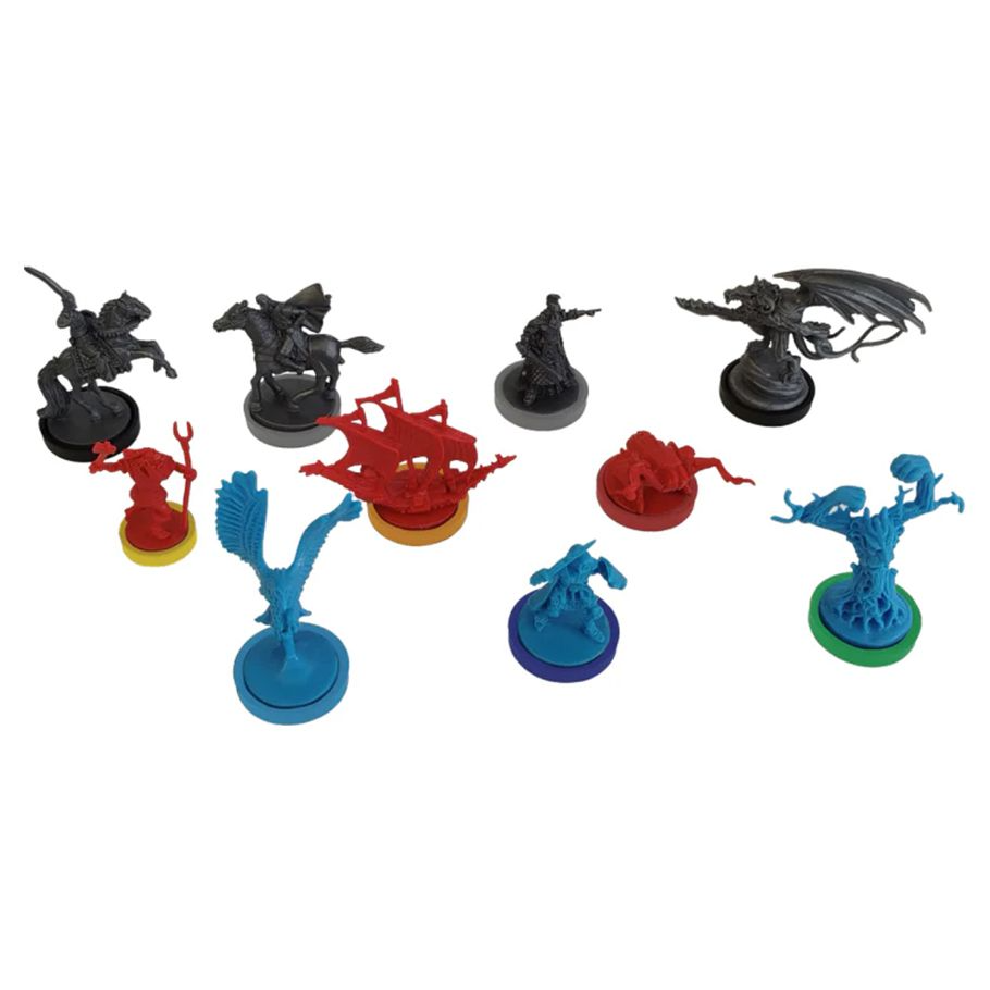 WAR OF THE RING 2E: COLORED PLASTIC RINGS (EXPANSIONS)