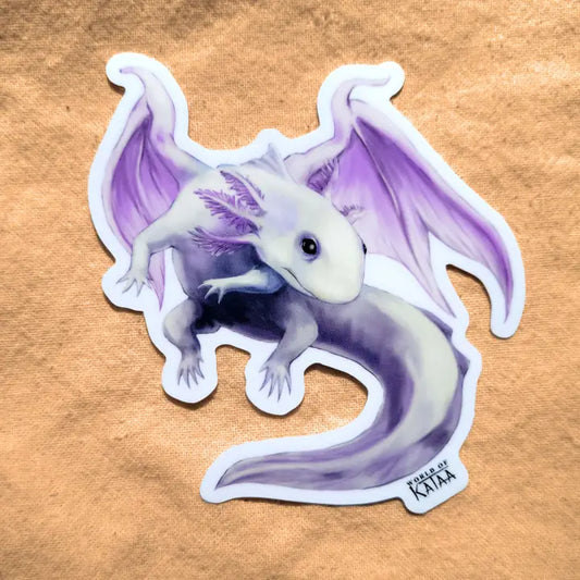 AXOLOTL DRAGON STICKER