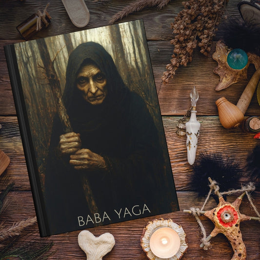 BABA YAGA WITCH OF THE WOODS BLANK JOURNAL