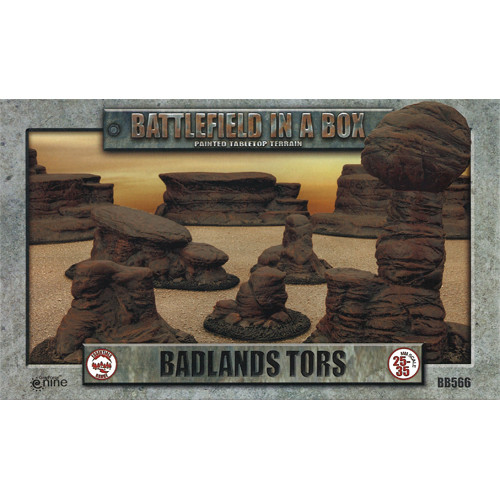 BADLANDS TORS MARS