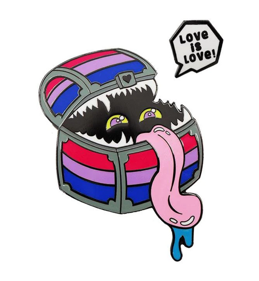 MIMIC PRIDE PIN - BISEXUAL