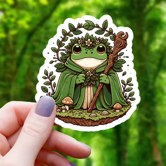 FROG DRUID RPG STICKER