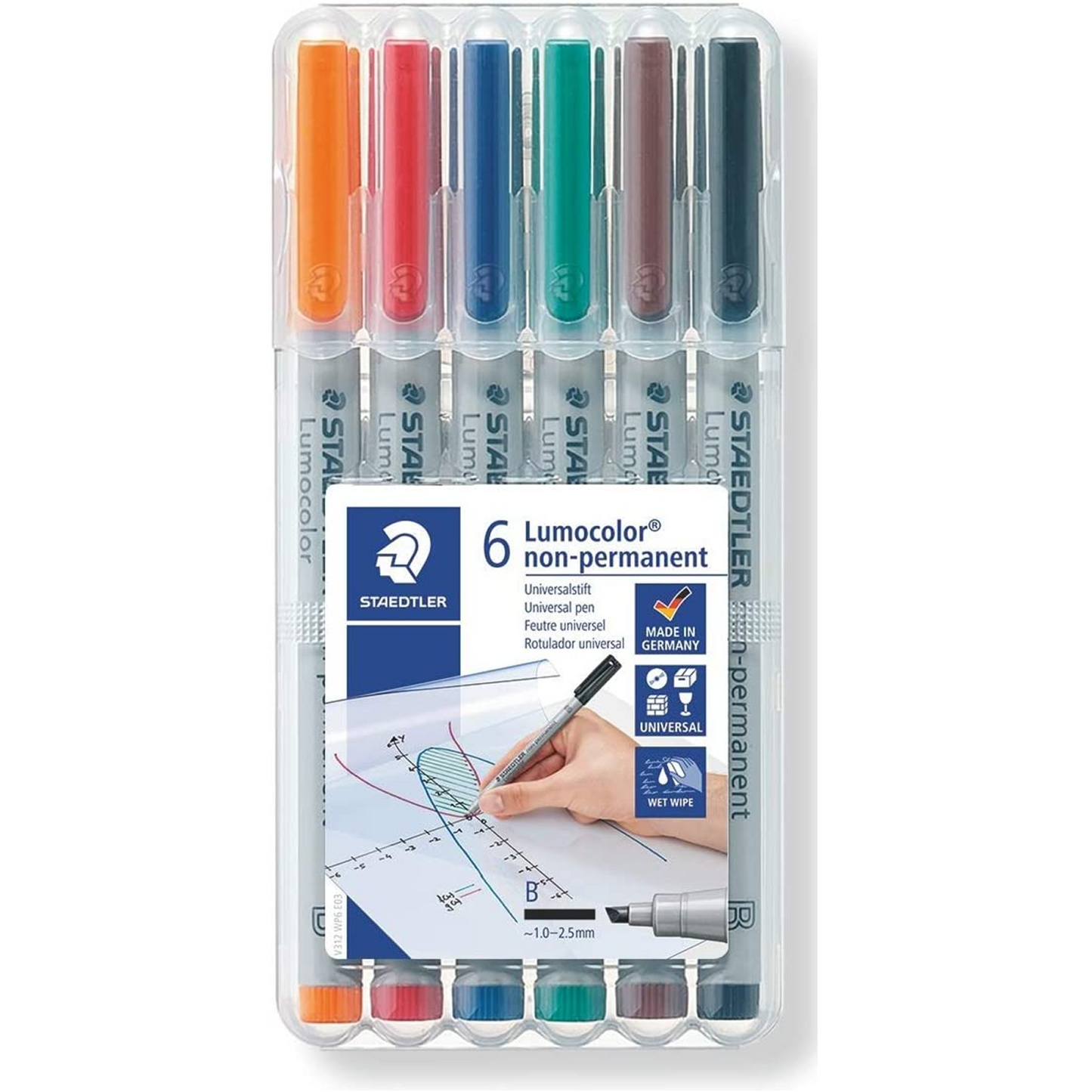 LUMOCOLOR MARKERS (6 CT.)