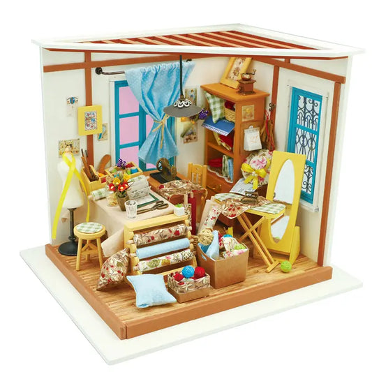 LISA'S TAILOR 3-D WOODEN MINIATURE KIT