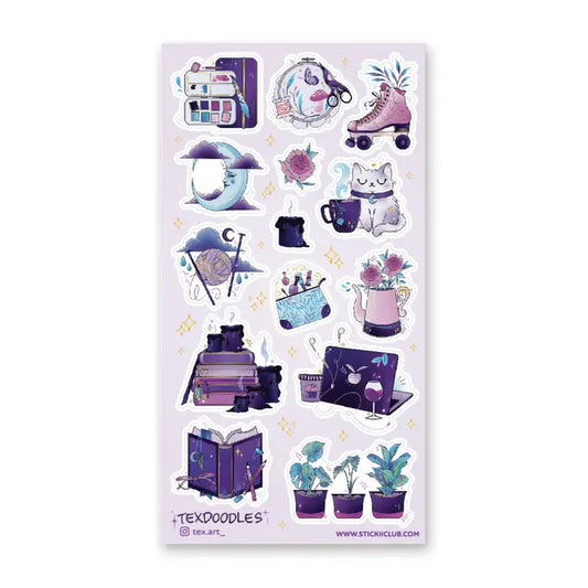 MAGIC OF SELF CARE STICKER SHEET