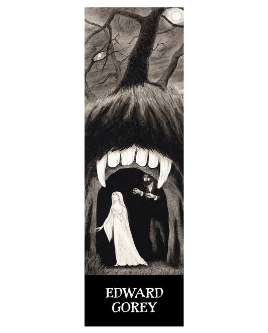 LUCY AND DRACULA BY EDWARD GOREY BOOKMARK