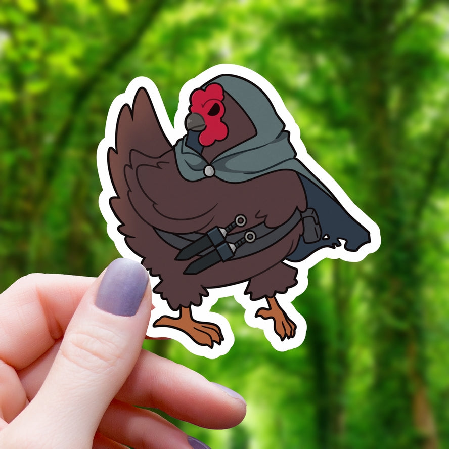 ROGUE CHICKEN RPG STICKER