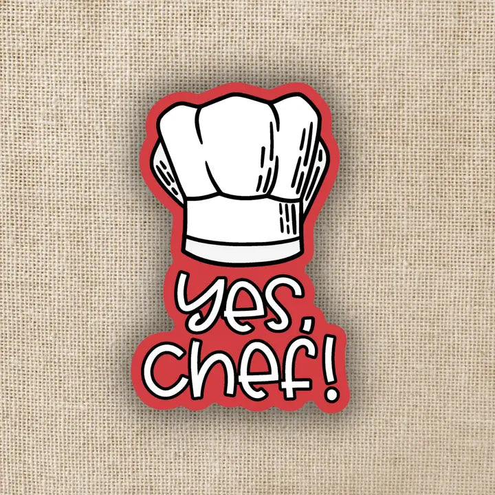 YES, CHEF! STICKER