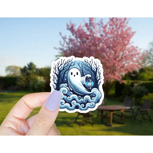 FRIENDLY GHOST STICKER