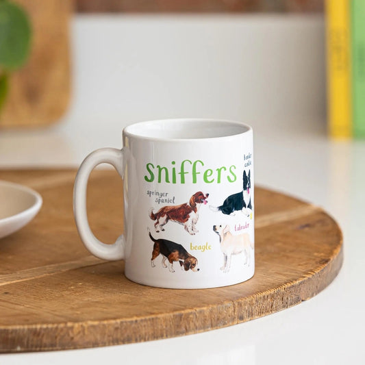 PUNNY SNIFFERS DOG MUG