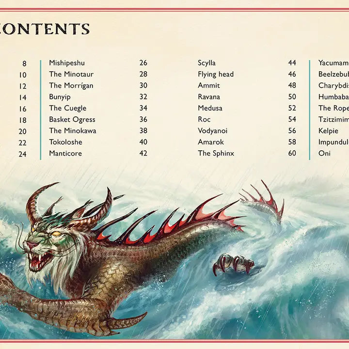 THE MAGNIFICENT BOOK OF MONSTERS BY DIANA FERGUSON