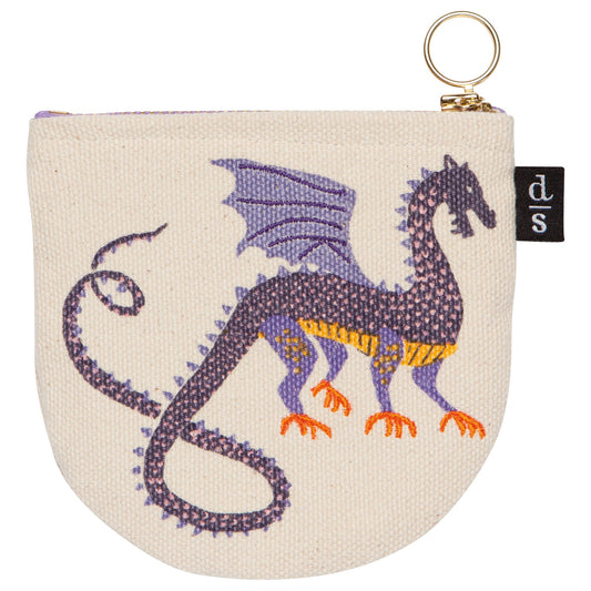 EMBER DRAGON SMALL ZIPPER POUCH BY DANICA STUDIO