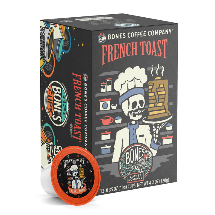 BONES COFFEE FRENCH TOAST 12CT K-CUPS