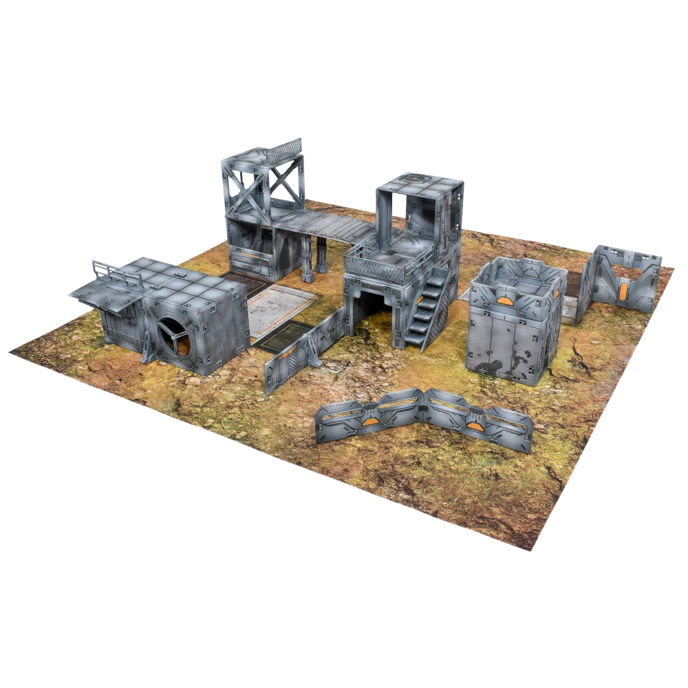 HALO FLASHPOINT DELUXE BUILDABLE 3D TERRAIN SET