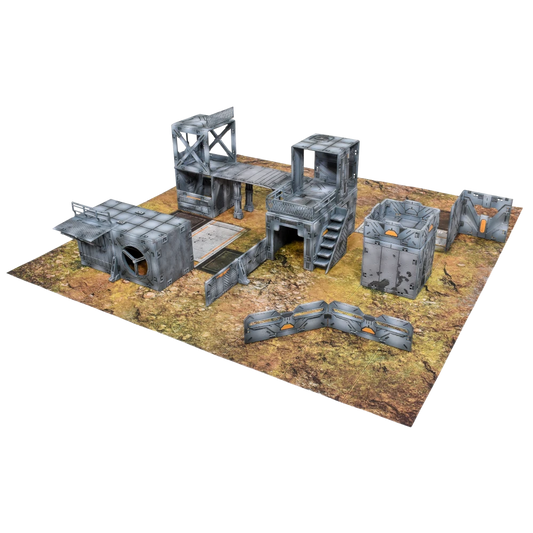 HALO FLASHPOINT DELUXE BUILDABLE 3D TERRAIN SET