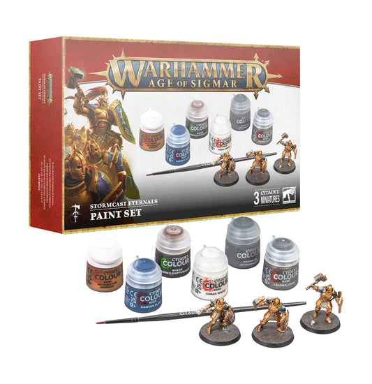 AGE OF SIGMAR STORMCAST PAINT SET