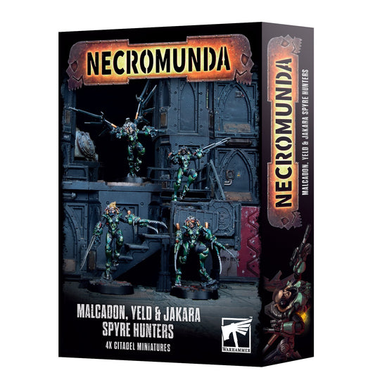 NECROMUNDA MALCADON YELD & JAKARA SPYRERS