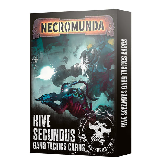 NECROMUNDA HIVE SECUNDUS TACTICS CARDS