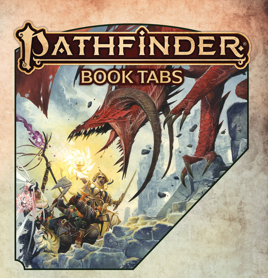 PATHFINDER BOOK TABS: PLAYER CORE