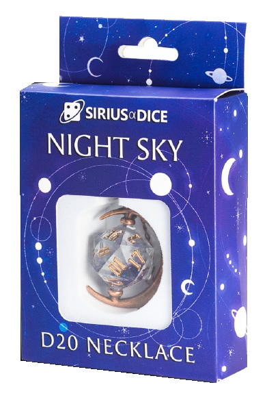 NIGHT SKY D20 NECKLACE