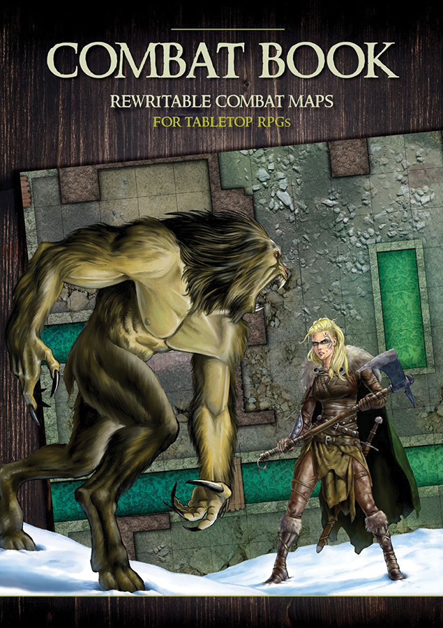 COMBAT BOOK 1: FANTASY REWRITABLE COMBAT MAPS