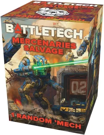 BATTLETECH MERCENARIES SALVAGE BOX