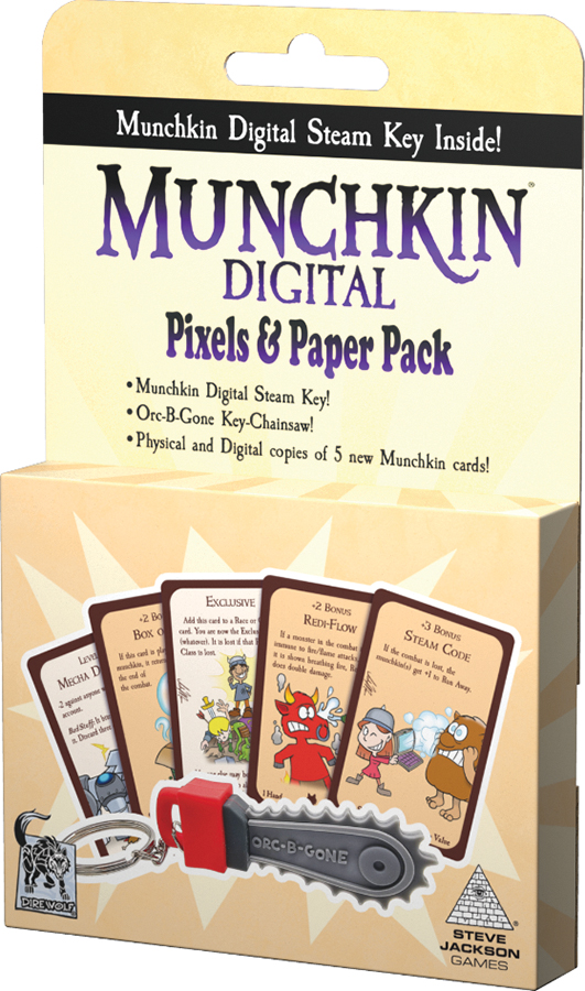 MUNCHKIN DIGITAL: PIXIES & PAPER PACK