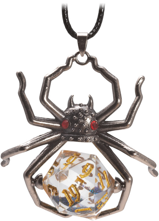 BLACK WIDOW NECKLACE FOR D20