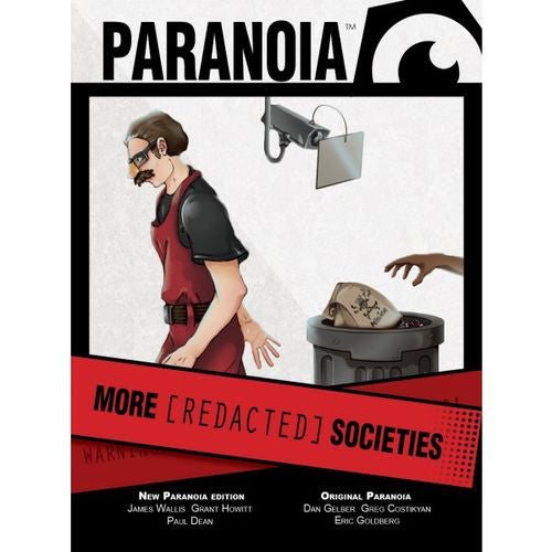 PARANOIA RPG: MORE [REDACTED] SOCIETIES DECK