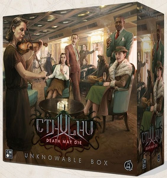 CTHULHU DEATH MAY DIE FEAR THE UNKNOWN UNKNOWABLE BOX KICKSTARTER EXCLUSIVE