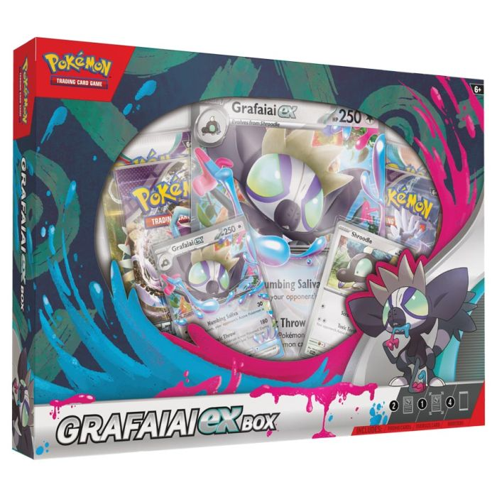 POKEMON GRAFAIAI EX BOX