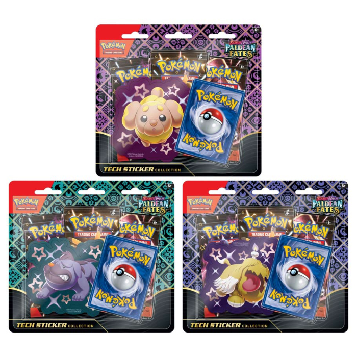 POKEMON SCARLET & VIOLET PALDEAN FATES STICKER COLLECTION