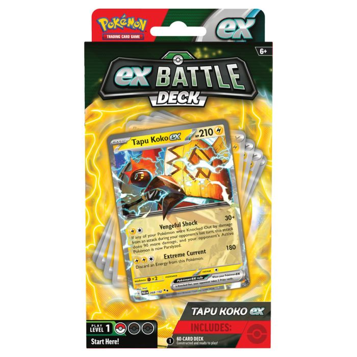 TAPU KOKO EX DELUXE BATTLE DECK