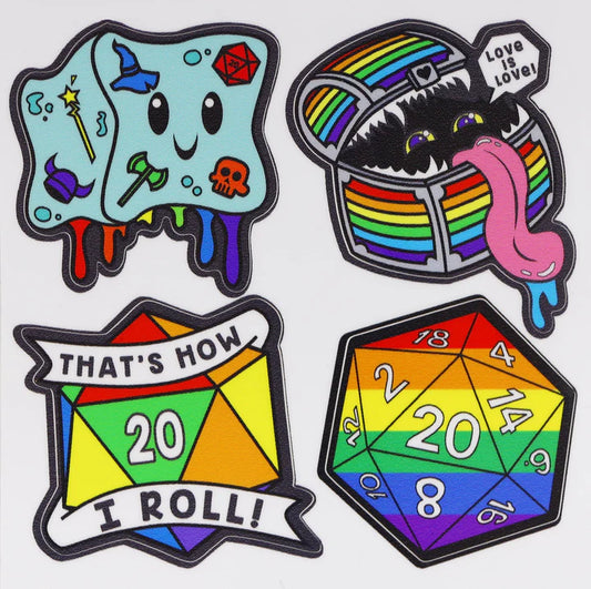 PRIDE STICKER SHEET