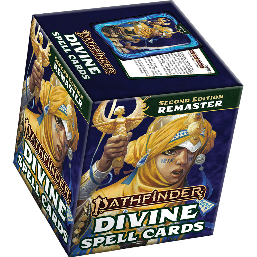 PATHFINDER 2E REMASTERED DIVINE SPELL CARDS