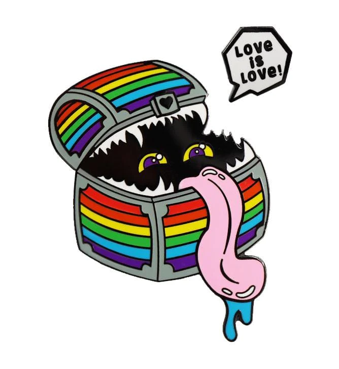 MIMIC PRIDE PIN - RAINBOW