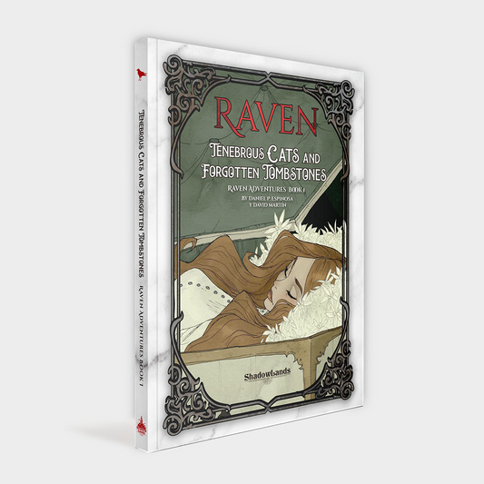 RAVEN RPG TENEBROUS CATS & FORGOTTEN TOMBSTONES BOOK 1