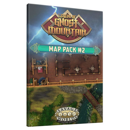 SAVAGE WORLDS: LEGEND OF GHOST MOUNTAIN MAP PACK 2