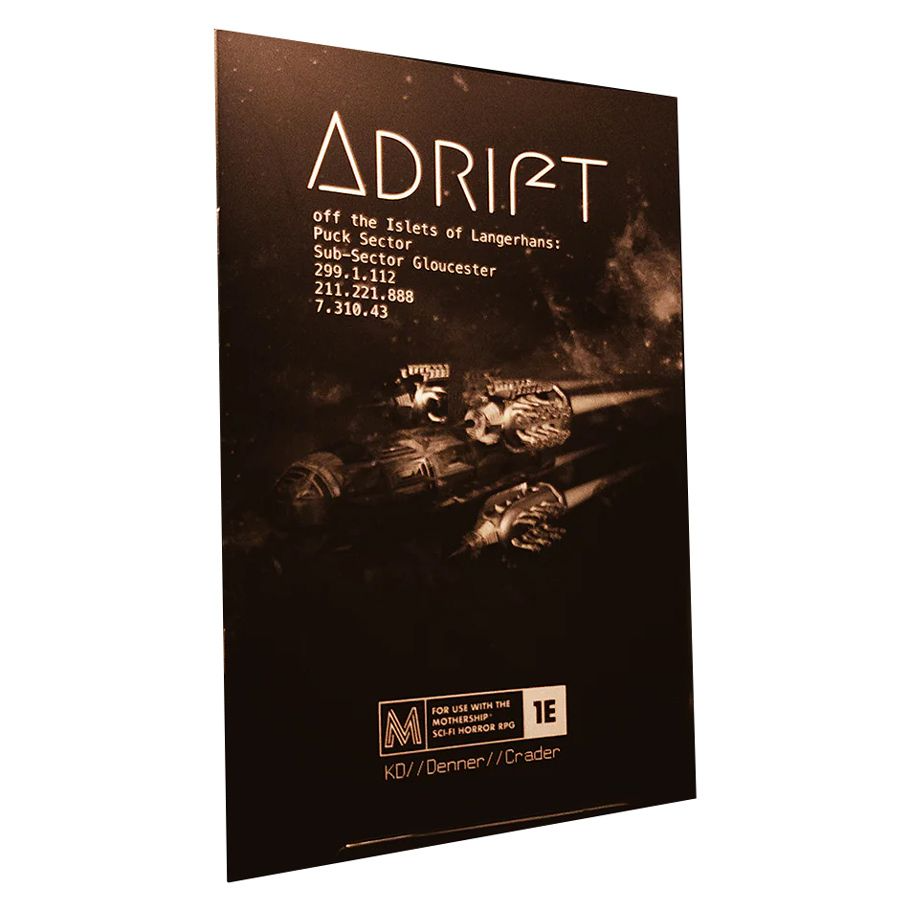 ADRIFT: MOTHERSHIP ADVENTURE