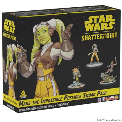 STAR WARS SHATTERPOINT MAKE THE IMPOSSIBLE POSSIBLE SQUAD PACK