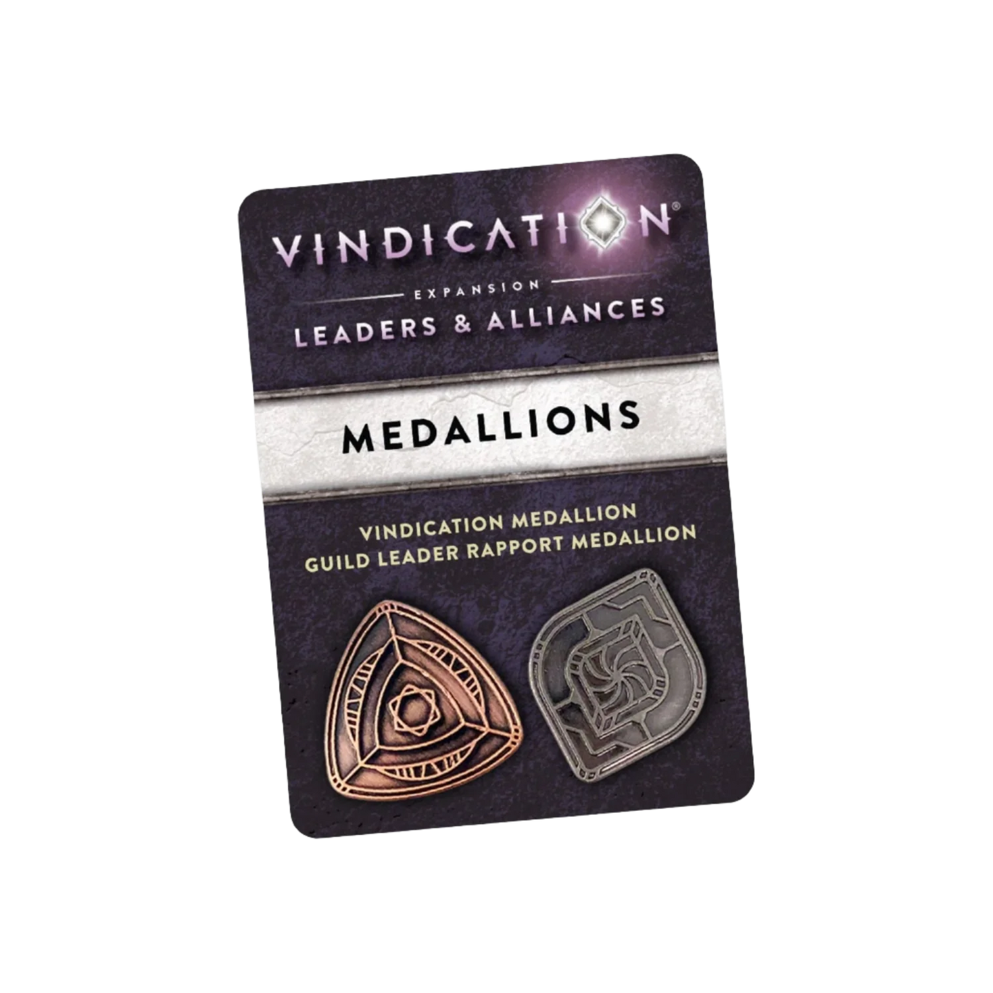 VINDICATION: METAL THRESHOLD MEDALLIONS