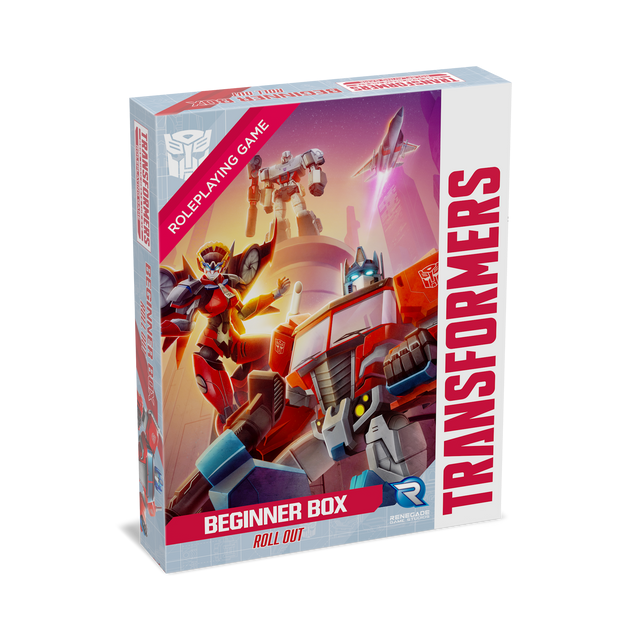 TRANSFORMERS RPG: ROLL OUT BEGINNER BOX