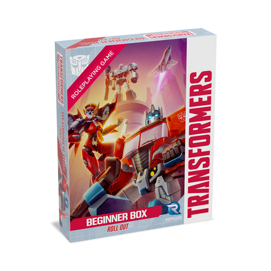 TRANSFORMERS RPG: ROLL OUT BEGINNER BOX